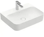 Villeroy & Boch Finion Waschtisch mit Hahnloch, ohne &Uuml;berlauf 600 x 470mm - Wei&szlig;