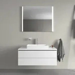 Duravit DuraSquare Aufsatzbecken 600 x 375mm - Wei&szlig;