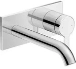 Duravit C.1 Einhebel-Waschtischmischer Unterputz Ausladung 174mm - chrom