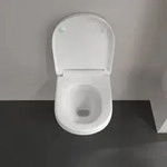 Villeroy & Boch O.Novo Combi-Pack Tiefsp&uuml;l-WC Compact sp&uuml;lrandlos - wei&szlig;