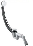 Hansgrohe Komplettset mit Flexaplus S Fertigset und Ab- und &Uuml;berlaufgarnitur f&uuml;r