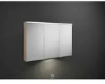 burgbad Eqio SPGS120 Spiegelschrank mit horizontaler LED Beleuchtung, Anschlag rechts