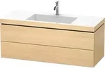 Duravit L-Cube M&ouml;belwaschtisch c-bonded mit Unterbau wandh&auml;ngend, LC6929O, 1200 x