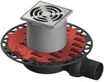 TECE TECEdrainpoint S 110 Ablaufset superflach mit Seal System Univiversalflansch -