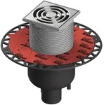 TECE TECEdrainpoint S 130 Ablaufset senkrecht Seal System Univiversalflansch -