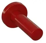 HEWI Serie 477/801 ICONIC WC-Reserve-Papierhalter - rubinrot
