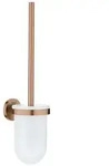 GROHE Essentials Toilettenb&uuml;rstengarnitur - warm sunset geb&uuml;rstet