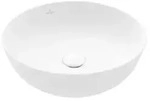 Villeroy & Boch Artis Aufsatzwaschtisch 430mm Durchmesser, rund - Stone white