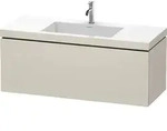 Duravit L-Cube M&ouml;belwaschtisch c-bonded mit Unterbau wandh&auml;ngend, LC6919O, 1200 x