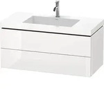 Duravit L-Cube M&ouml;belwaschtisch c-bonded mit Unterbau wandh&auml;ngend, LC6928N, 1000 x