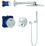 GROHE SmartControl Duschsystem Unterputz, rund - chrom