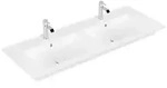 Villeroy & Boch Venticello Schrank-Doppel-Waschtisch 1300 x 500mm - Stone white