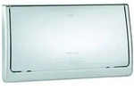 GROHE Abdeckplatte Classic 37053 330x190mm f&uuml;r Sp&uuml;lkasten 6-9l mattchrom - wei&szlig;