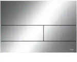 TECE TECEsquare II Metall WC-Bet&auml;tigungsplatte - Chrom