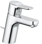 KLUDI Pure & Easy Waschtisch-Einhandmischer 70 DN 15 mit Ablaufgarnitur aus Metall -