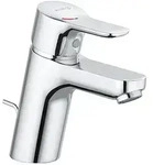 KLUDI Pure & Easy Waschtisch-Einhandmischer 70 DN 15 mit Ablaufgarnitur aus Metall -