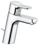 KLUDI Pure & Easy Waschtisch-Einhandmischer 100 DN 15 mit Ablaufgarnitur aus