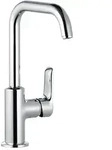 KLUDI Pure & Solid Waschtisch-Einhandmischer DN 15 mit Ablaufgarnitur - chrom