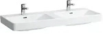 LAUFEN Pro S Doppel-Wand-Waschtisch unterbauf&auml;hig 1200mm - wei&szlig; LCC