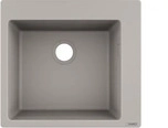 Hansgrohe 43312380, Hansgrohe S510-F450 Einbausp&uuml;le 450 betongrau