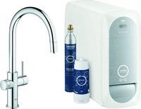 GROHE 31541000, GROHE blue Home C-Auslauf Starter Kit mit herausziehbarem
