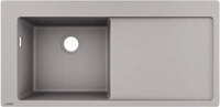 Hansgrohe 43330380, Hansgrohe S5110-F450 Einbausp&uuml;le 450 mit Abtropffl&auml;che