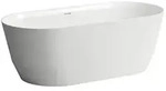 LAUFEN Pro freistehende Badewanne (Marbond) - wei&szlig;
