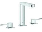 GROHE Plus 3-Loch-Waschtischbatterie - chrom