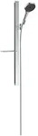 Hansgrohe Rainfinity Brauseset 130 3jet mit Brausestange 90cm und Seifenschale,