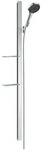 Hansgrohe Rainfinity Brauseset 130 3jet mit Brausestange 150cm und Seifenschale,