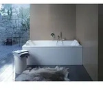 Duravit Starck Rechteck-Badewanne, Einbauversion oder f&uuml;r Wannenverkleidung, mit