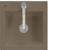Villeroy & Boch 331501TR, Villeroy & Boch Subway 50 S K&uuml;chensp&uuml;le, mit