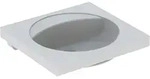 Geberit Preciosa Waschtisch 600 x 550mm ohne Hahnloch, ohne &Uuml;berlauf - wei&szlig;