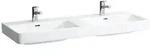 LAUFEN Pro S Doppel-Wand-Waschtisch unterbauf&auml;hig 1300mm - wei&szlig;