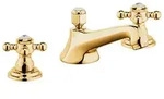 KLUDI 1926 3-Loch Waschtischarmatur DN 15 - gold