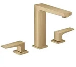 Hansgrohe Metropol 3-Loch Waschtischarmatur 160 mit Zungengriffen und
