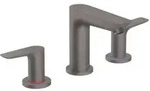 Hansgrohe 3-Loch Waschtischarmatur Talis E - brushed black