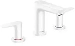 Hansgrohe 3-Loch Waschtischarmatur Talis E - wei&szlig; matt