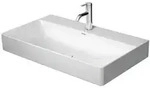 Duravit DuraSquare Waschtisch geschliffen 800 x 470mm, ohne Hahnloch - Wei&szlig;