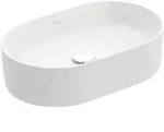 Villeroy & Boch Collaro Aufsatzwaschtisch oval - wei&szlig;
