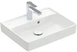 Villeroy & Boch Collaro Handwaschbecken 500 x 400mm 1 Hahnloch, mit &Uuml;berlauf,