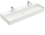 Villeroy & Boch Memento 2.0 Waschtisch, Wandbefestigung, 1200 x 470mm, mit 2 x 1