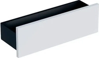 Geberit 500362001, Geberit Smyle Wandablage, eckig 45x14,8x14,3cm, wei&szlig;