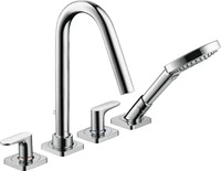 Axor 34454000, Axor Citterio M 4-Loch Fliesenrandarmatur Chrom