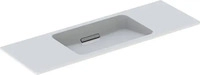 Geberit 500392012, Geberit One Waschtisch schwebendes Design 120cm chrom geb&uuml;rstet