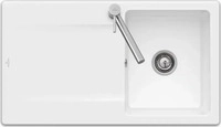 Villeroy & Boch 333501RW, Villeroy & Boch Siluet 50 K&uuml;chensp&uuml;le, mit Ablaufgarnitur