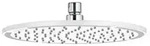 KLUDI A-QA Tellerkopfbrause 250mm - wei&szlig;/chrom