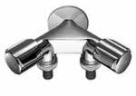 Schell Nebenanschluss-Doppelventil COMFORT - chrom