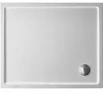 Duravit Starck Slimline Rechteck-Duschwanne 900 x 750mm mit Antislip - wei&szlig;