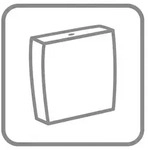 Villeroy & Boch Avento Sp&uuml;lkasten - wei&szlig;